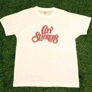 Vintage 1991 City Slickers Movie Promo Tee